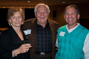 Annabel and Hal Sacks with Alvin Wall, UJFT President