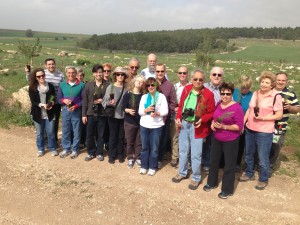 Congregation Beth El’s Israel trip participants.