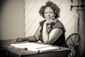 Playwright Jacqueline Lawton. Photograph by Jason Hornick