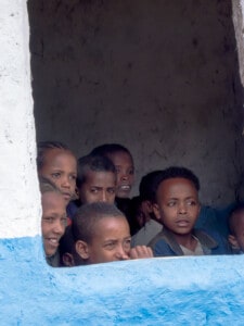 Two-Room School, Ethiopia, by Annie Sandler.
