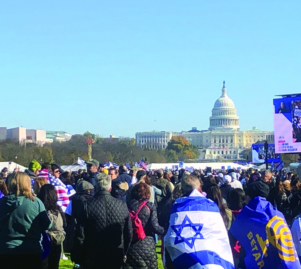 290,000 people show up for historic pro-Israel rally in DC, organizers ...