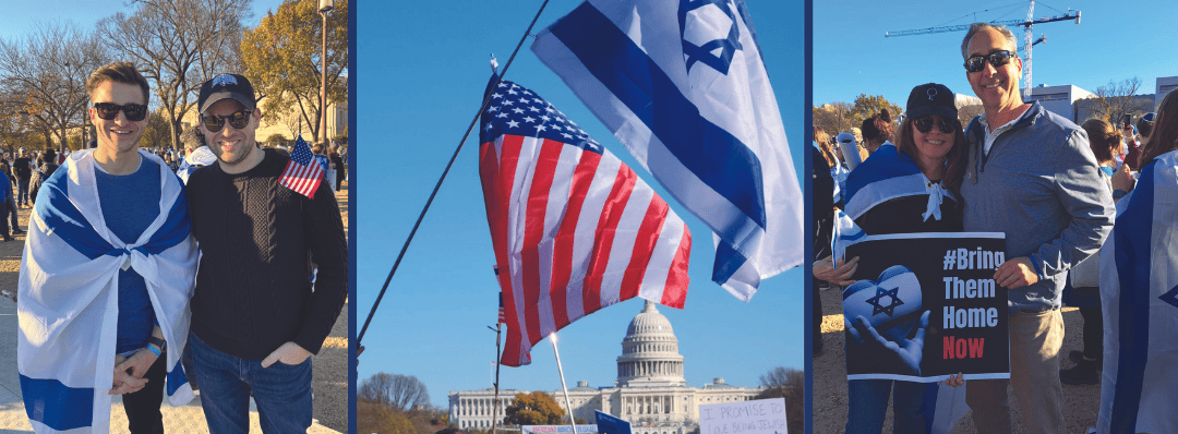 Jewish Tidewater attends March for Israel filled with pride