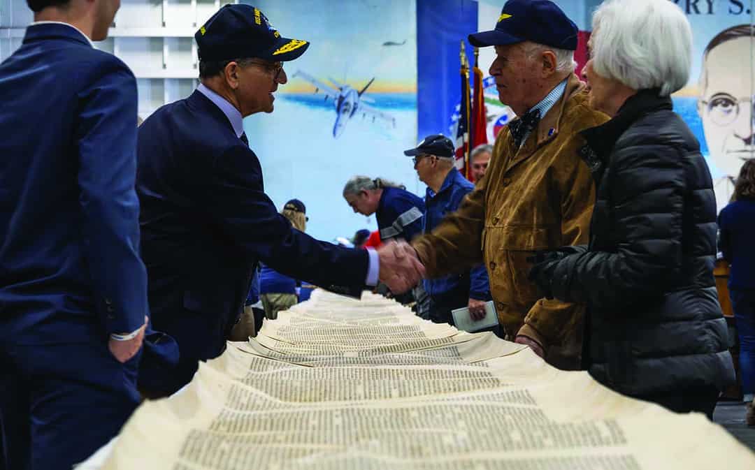 Torah returned to USS Harry S. Truman