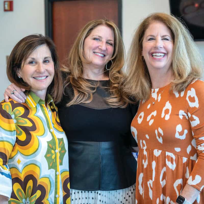 Alicia London Friedman, Valerie White, and Sharon Goldner.
