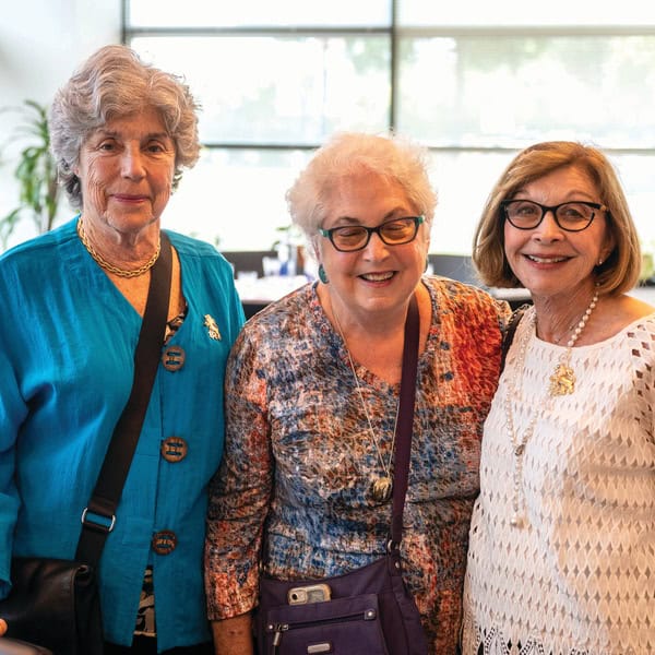 Susan Eilberg, Paula Blachman, and Joan London.