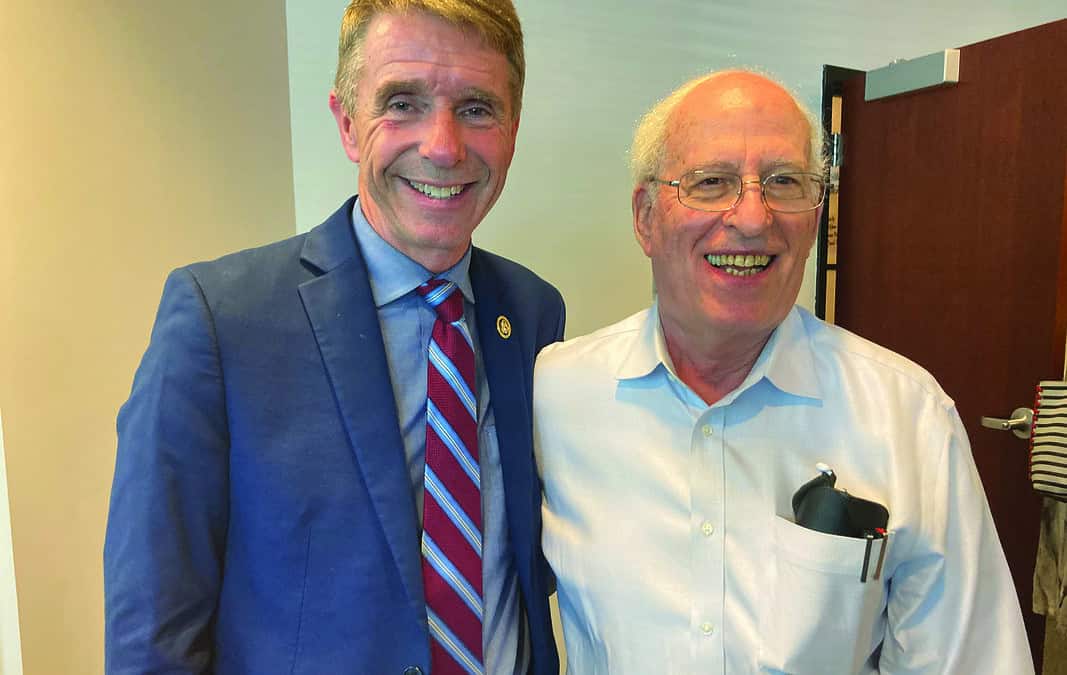 Congressman Rob Wittman visits Sandler Family Campus
