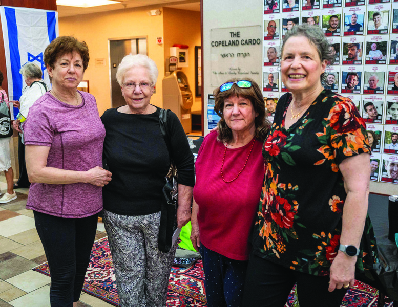 Rona Proser, Sherry Barron, Lynn Bell and Alene Kaufman.