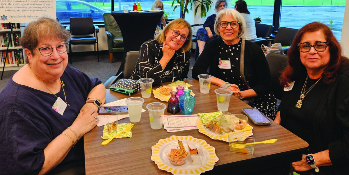 Barbra Dudley, Carol Brum, Susan Cohen, and Ellen Wagner.