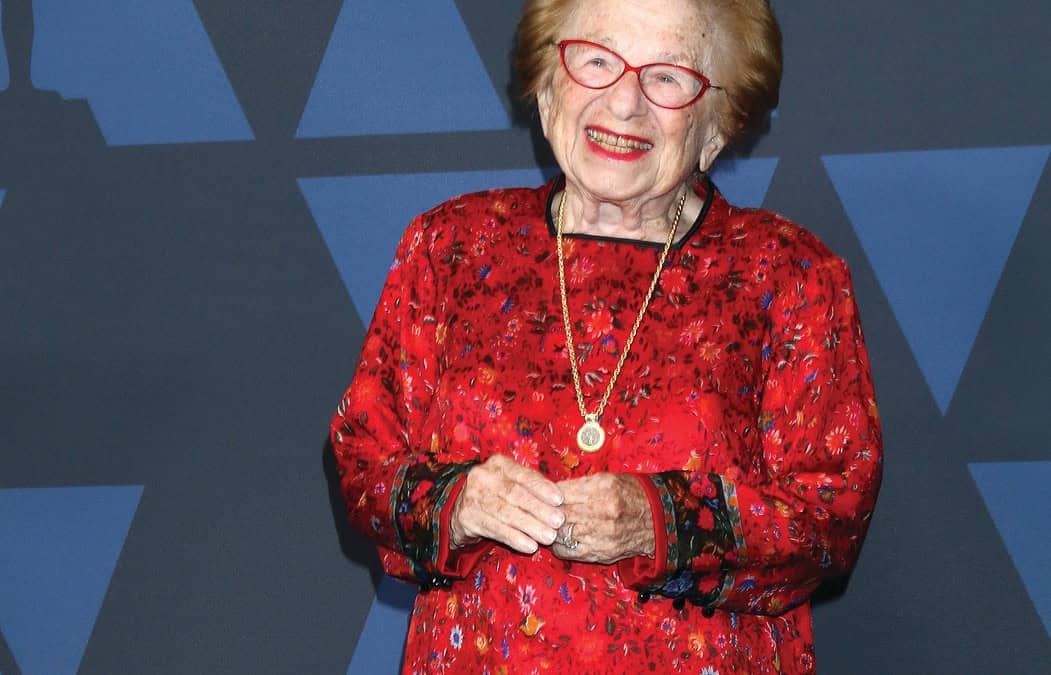 Ruth Westheimer, Holocaust survivor who offered grandmotherly sex advice as ‘Dr. Ruth