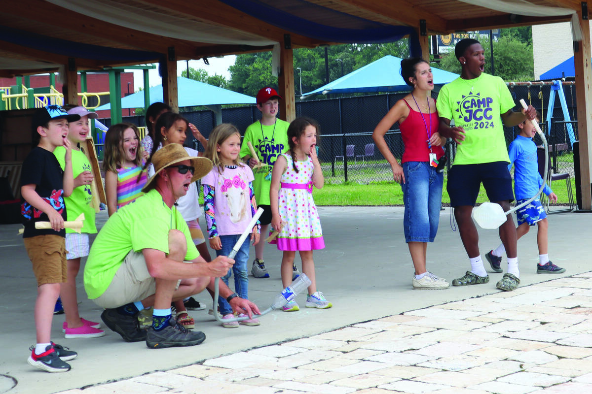 Who says that learning is just for school? Ethan Holtz, Mia Grim, Savannah Riley, Chris Fenley (specialist), Laurel Sanou, Riley Carrol, Ben Amitay (CIT) Emilia Kenney, Elizabeth Hughes (counselor), Josh Davenport (counselor), and Darian Sun.