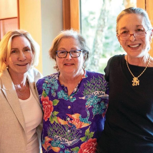 Annie Sandler, Barbara Parks, and Karen Jaffe.