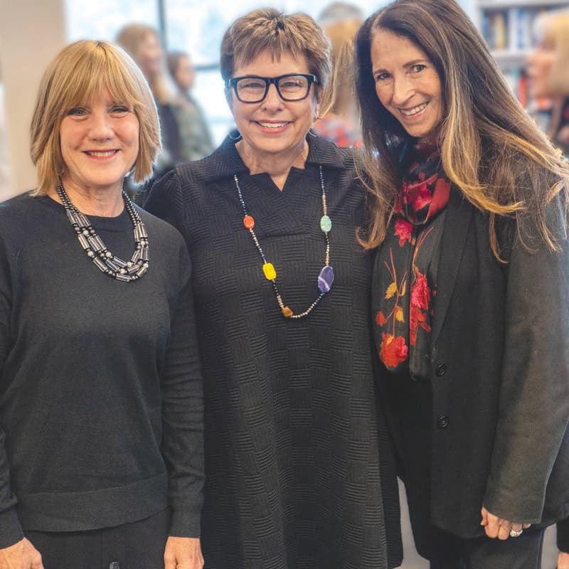 Darcy Bloch, Jody Laibstain, and Rosanne Simon.