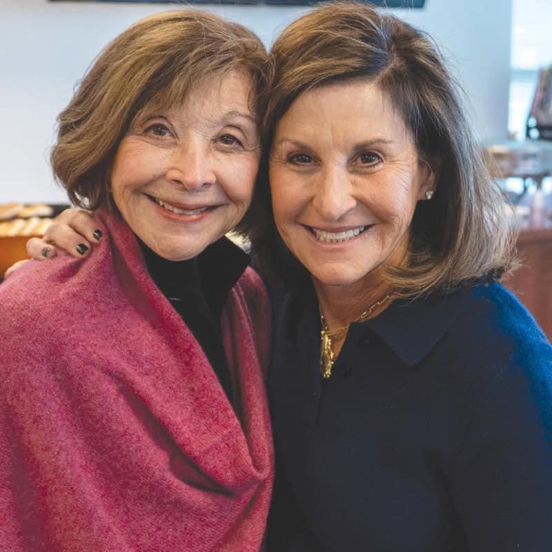 Joan London and Alicia Friedman.