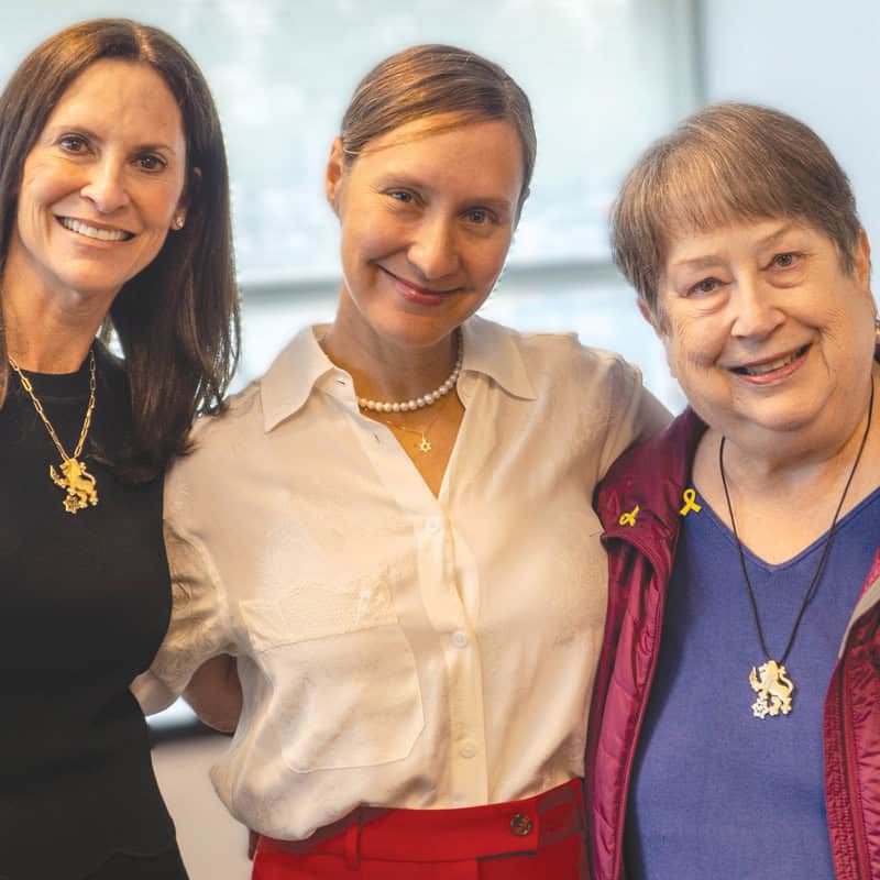 Jodi Klebanoff, Naama Sheffi, and Barbara Dudley.