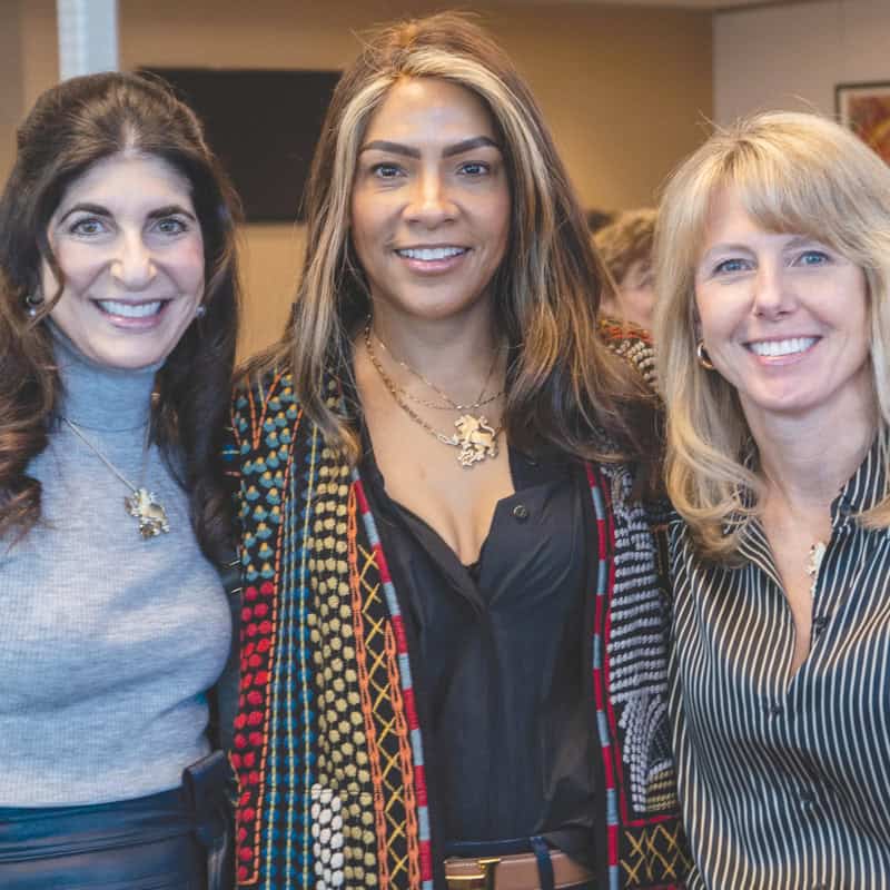 Renee Strelitz, Ashley Zittrain, and Rachel Feigenbaum.