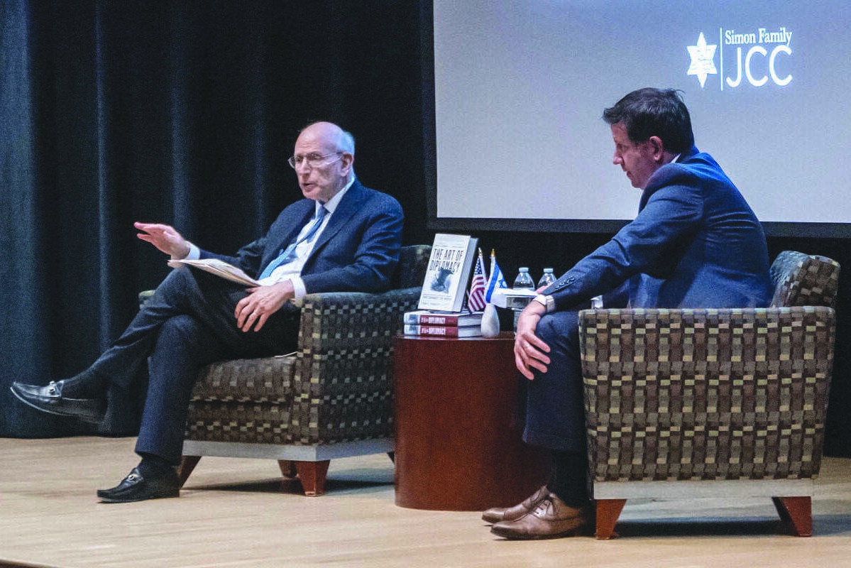 Ambassador Stuart Eizenstat and Councilman Joash Schulman. 