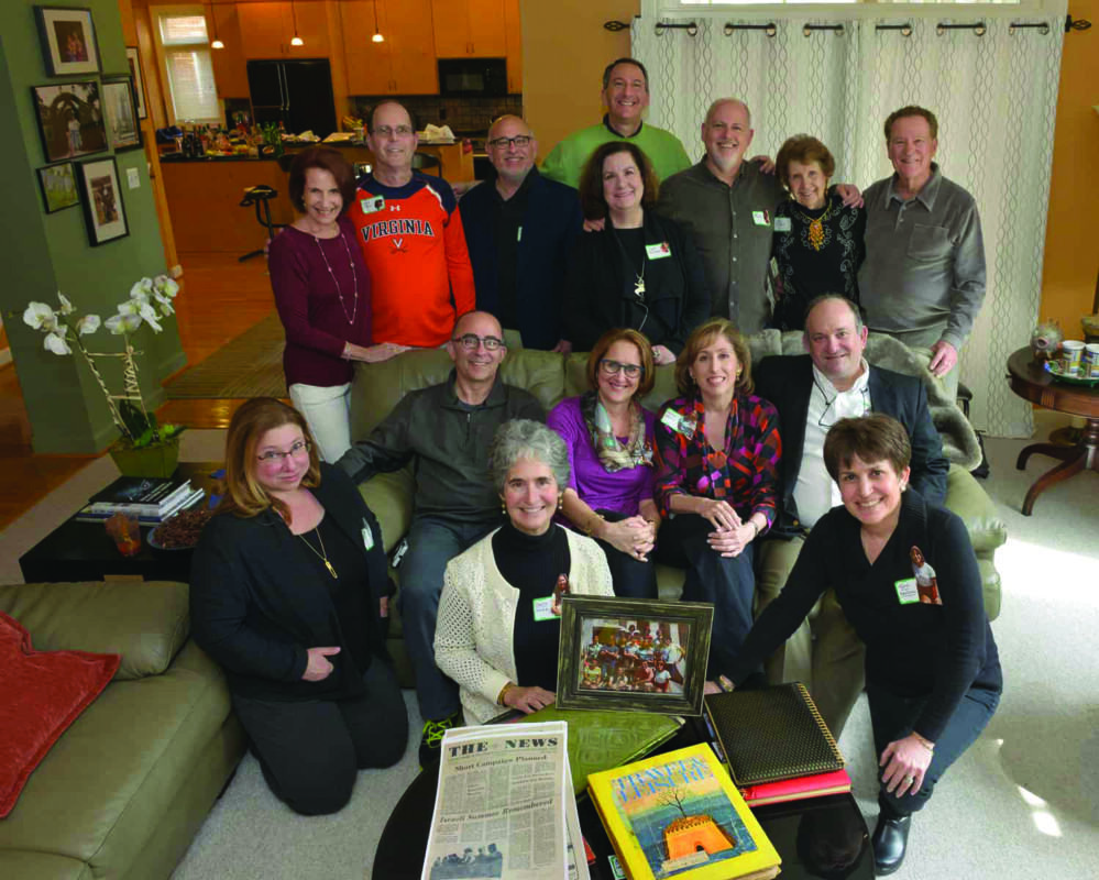 Lois and Barry Einhorn (standing right) at the reunion of SIJL.