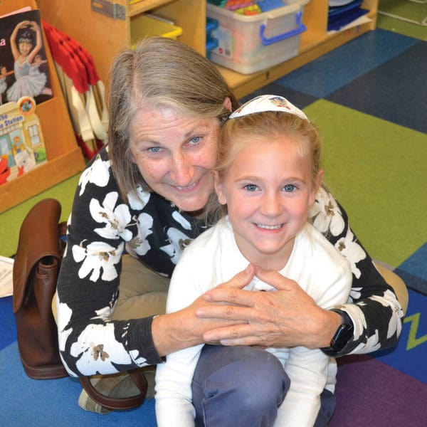 Theo Trem with his grandmother, Natalie Trem.