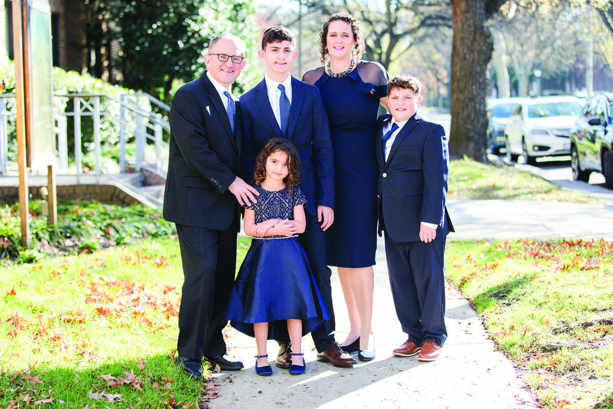 The Kass family: Aaron, Alexa, Jonah, Melissa, and Micah – on the occasion of Jonah’s Bar Mitzvah.