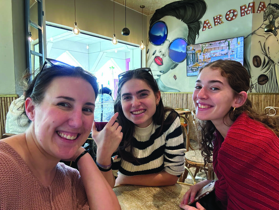 Sierra Lautman, Maya Ostroff, and Naomi Friedland.