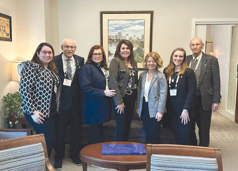 Amy Weinstein, Ron Kaufman, Ellen Wagner, Senator Christie New Craig, Sara Jo Rubin, Nofar Trem, and Al Ablowich.