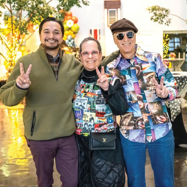 Sam Schultz, Beth Scharlop, and Roger Schultz.