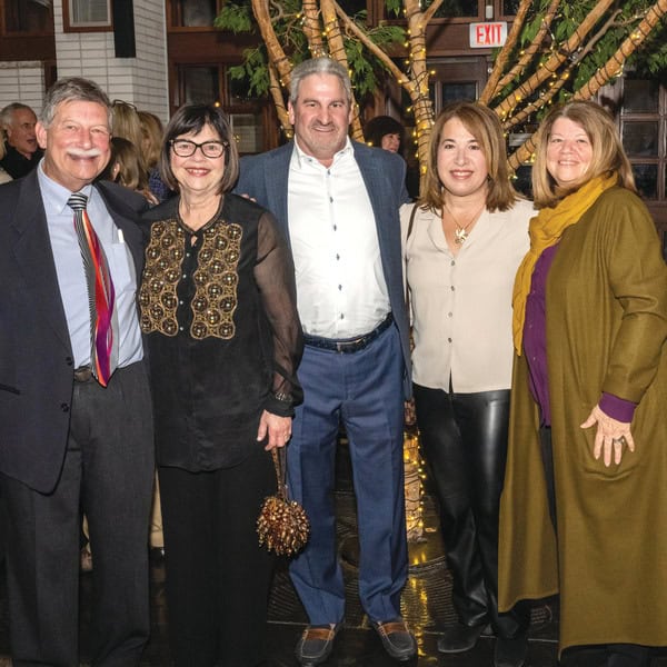 Neil and Barbara Rosenbaum, Scott and Betty Ann Levin, and Gail Flax.