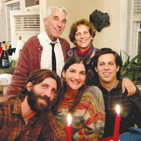 The Friedmans: Neal, Brian, Ingeresa, and Cole and Lauren Klevan (Cole’s wife).