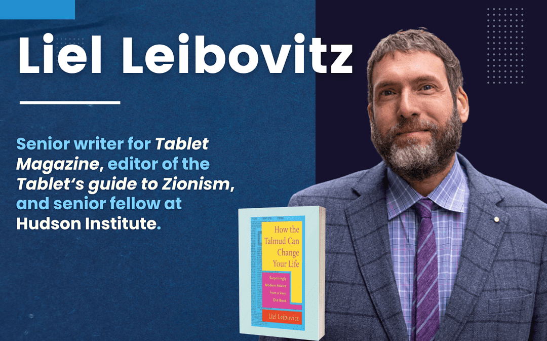 Liel Leibovitz brings the Talmud to Tidewater with wisdom and wit