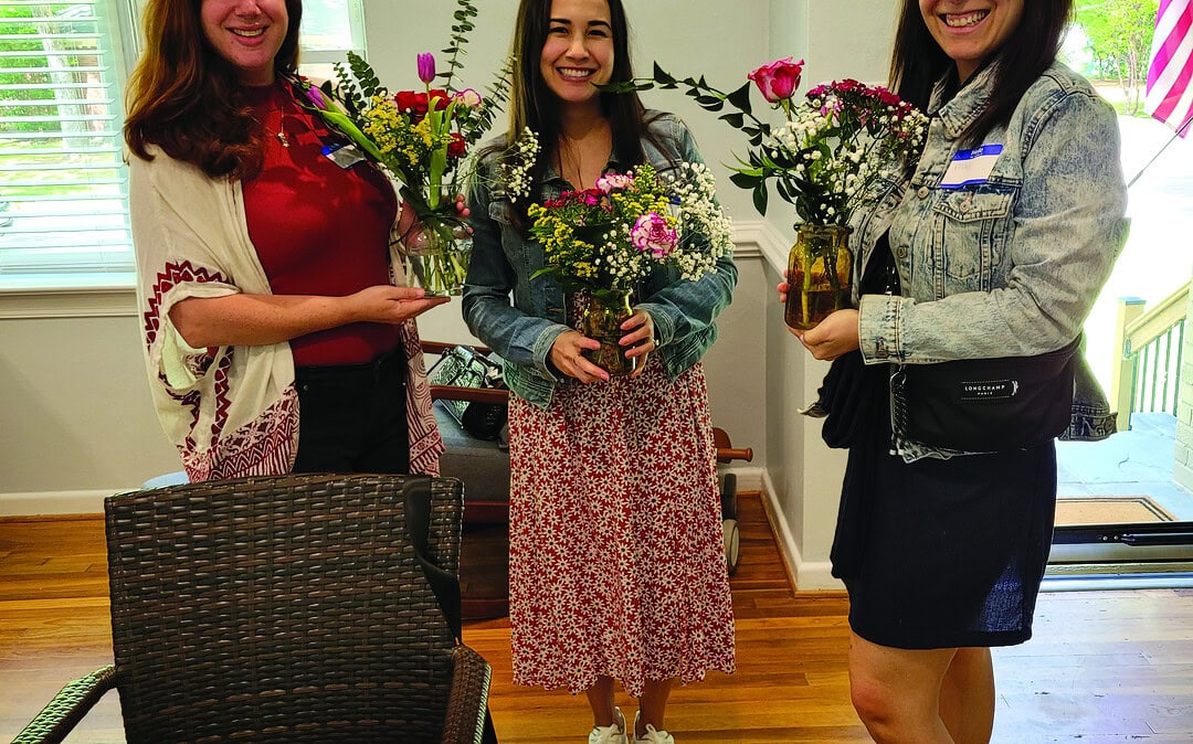 Moms and flowers and bagels… Oh my