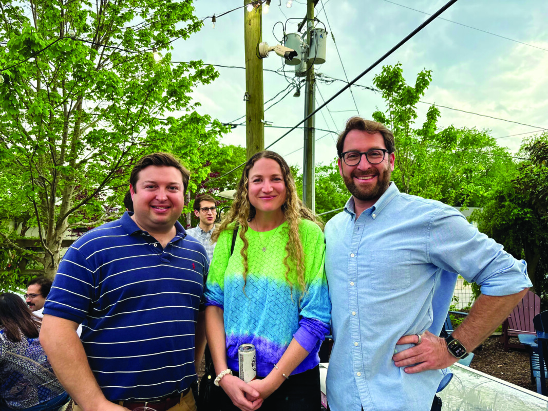 Fred Rose, Becca Barr, and Mark Gamsey.