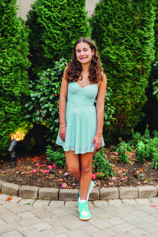 Kenna Werby marks her March 29, 2025 Bat Mitzvah with a service project supporting the BeAR Literacy Project.
