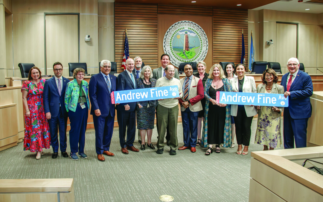 Street names for Andrew Fine in VIBE Creative District