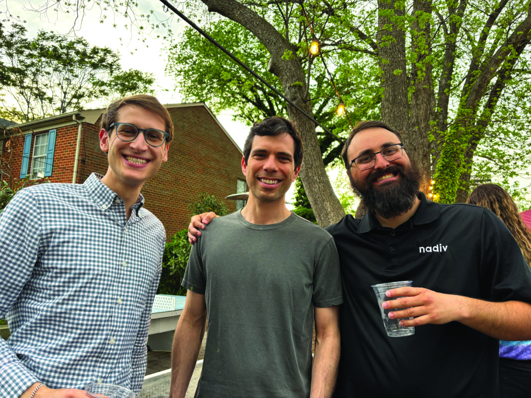 Will Saunders, Jake Glasser, and Sam Rachelson.