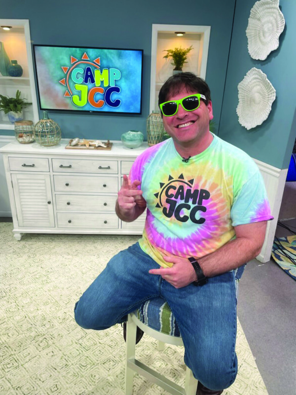 Mr. Dave visits the Hampton Roads Show to talk about the upcoming summer at Camp JCC.