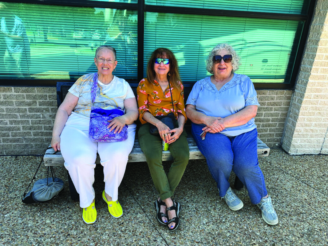Sherry Lieberman, Evalyn Horowitz, and Adrienne Royes.
