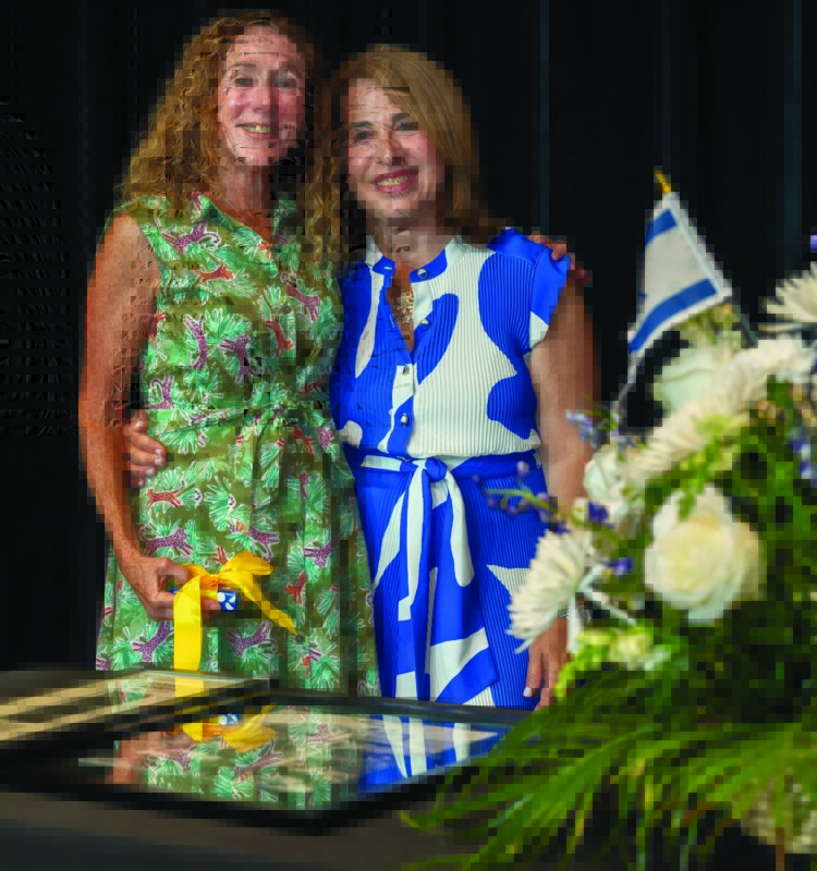 Laura Gross and Betty Ann Levin.
