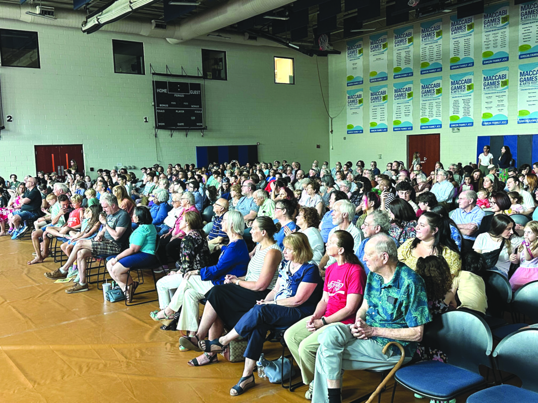 More than 450 people attended.