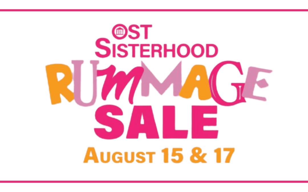 Ohef Sholom Temple’s Sisterhood Rummage Sale