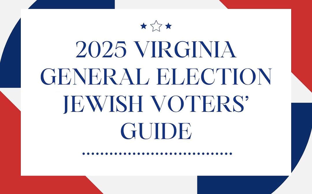2025 Virginia General Election Jewish Voters’ Guide