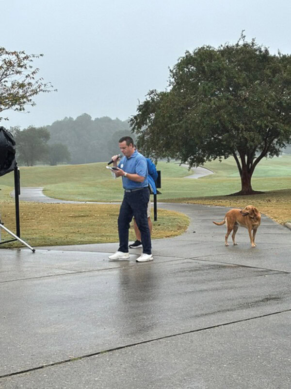 Tim Thornton, Tournament co-chair.