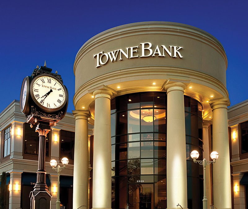 TowneBank: Conducting business and building relationships in Tidewaterfor more than a quarter of a century