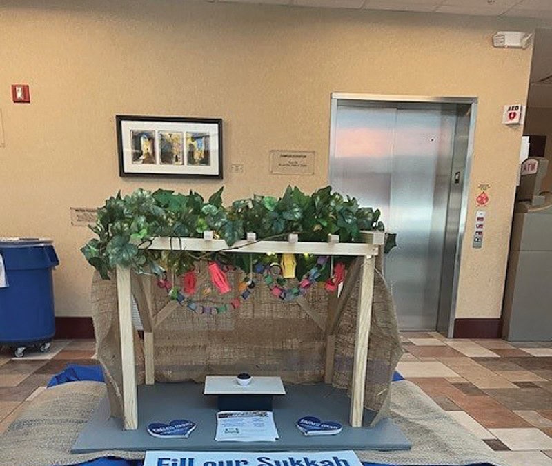 Filling the sukkah with kindness