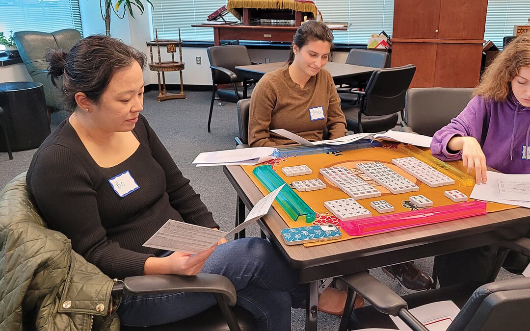 Mah Jongg Mavens bring fun, friendship, and flying tiles to the JCC