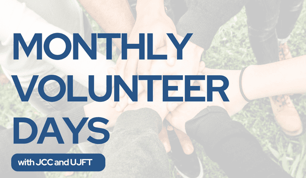 Monthly Volunteer Days launch to support Jewish Tidewater