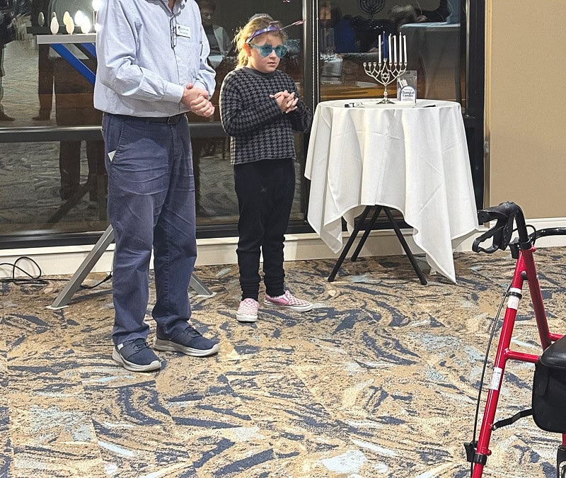 Hanukkah celebration at Aviva Pembroke