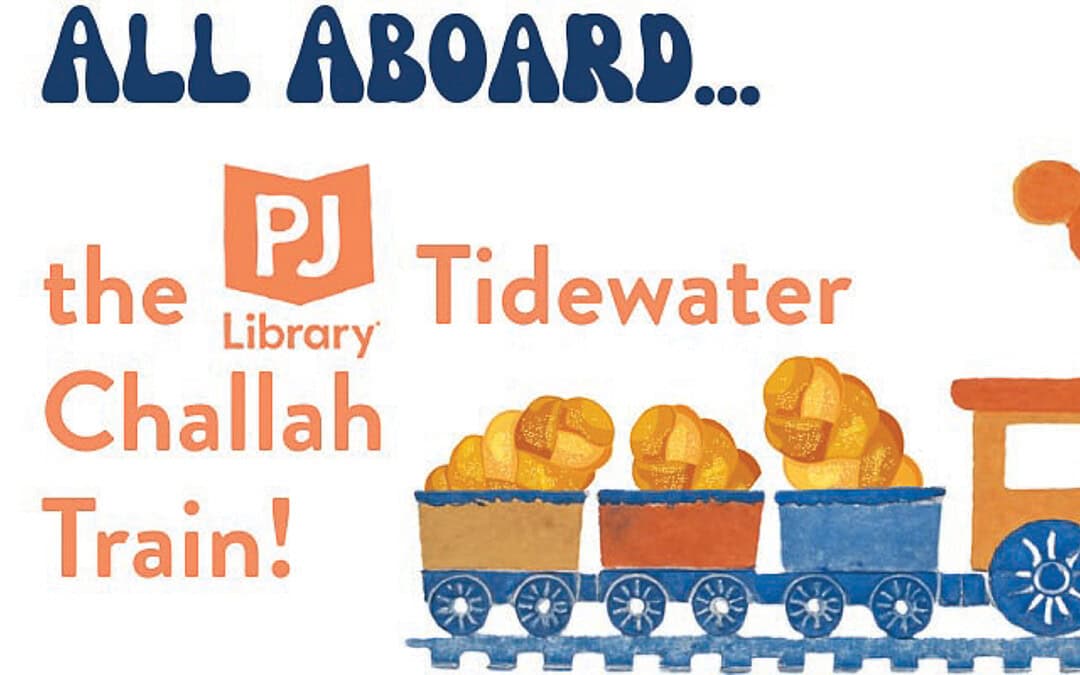 All aboard the PJ Library Challah Train
