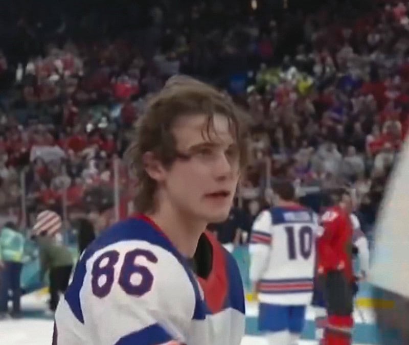 Jewish hockey star Jack Hughes’ overtime goal propels US to historic gold medal in Olympic hockey