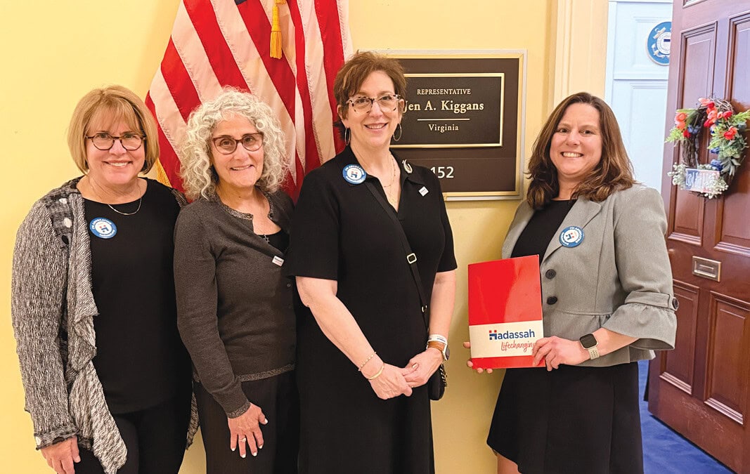 Hadassah advocates visit DC to press Congress on US-Israel relationship, antisemitism, and health