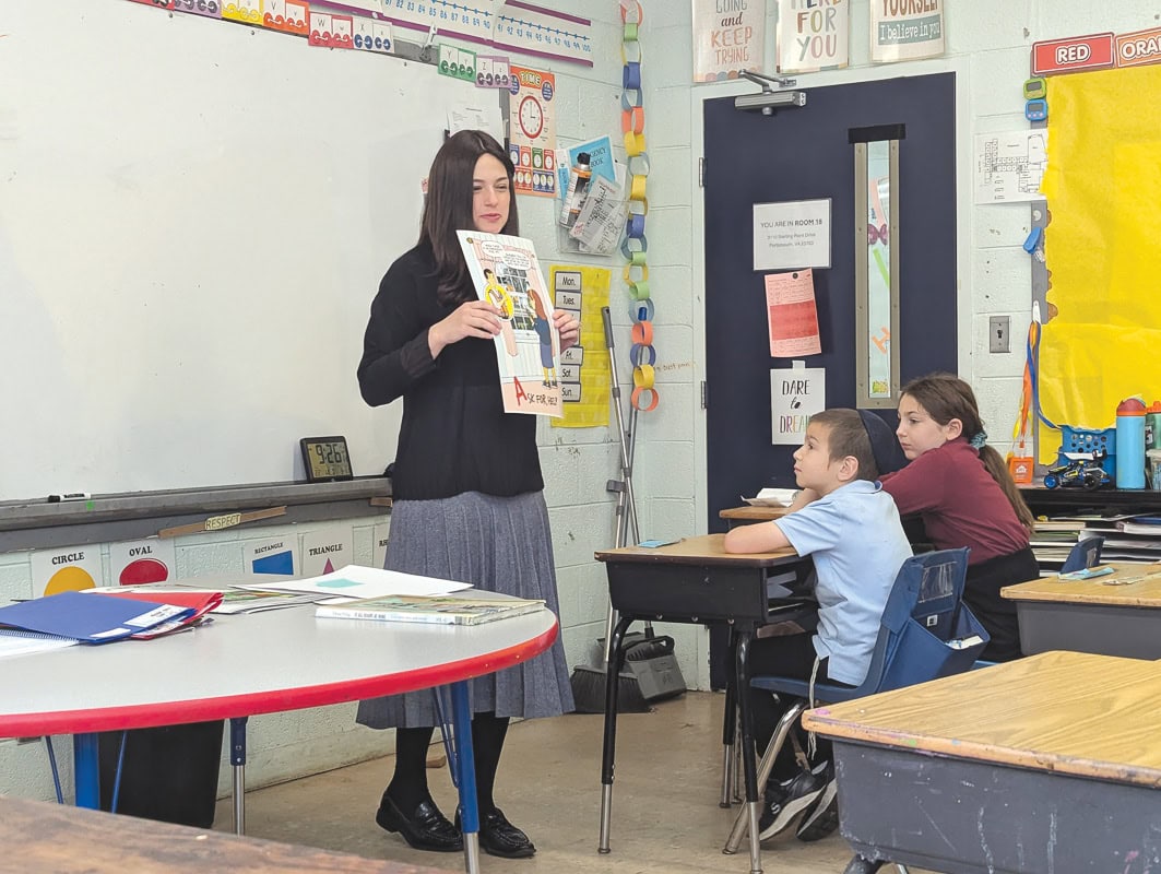 Students learn the ABCs of safety.
